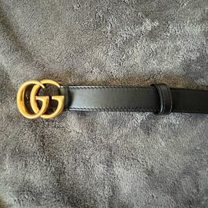 Gucci Marmont Thin Belt size 90 GOLD